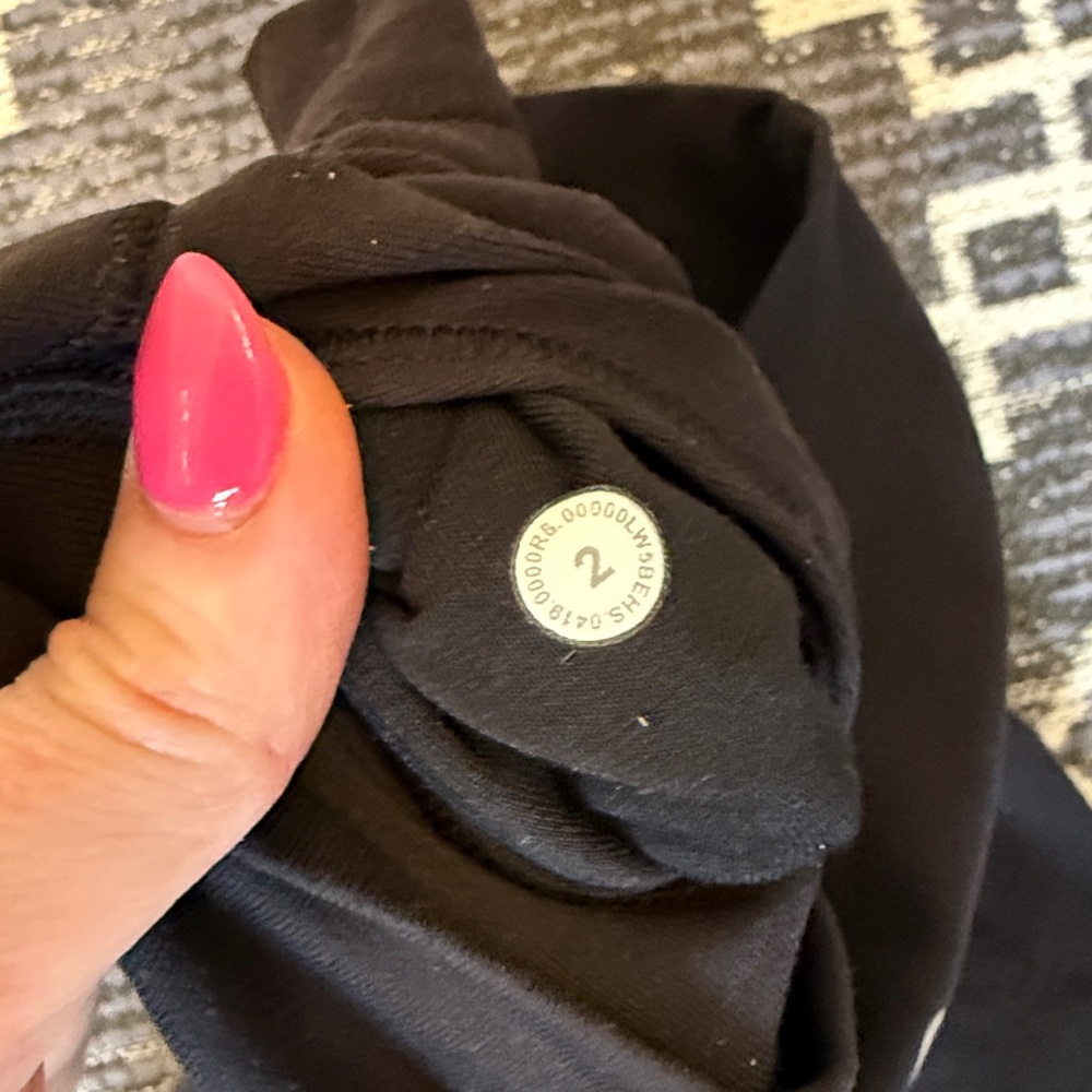 Lululemon Wunder Train High Rise Tights Leggings Black 28” - Picture 6 of 6